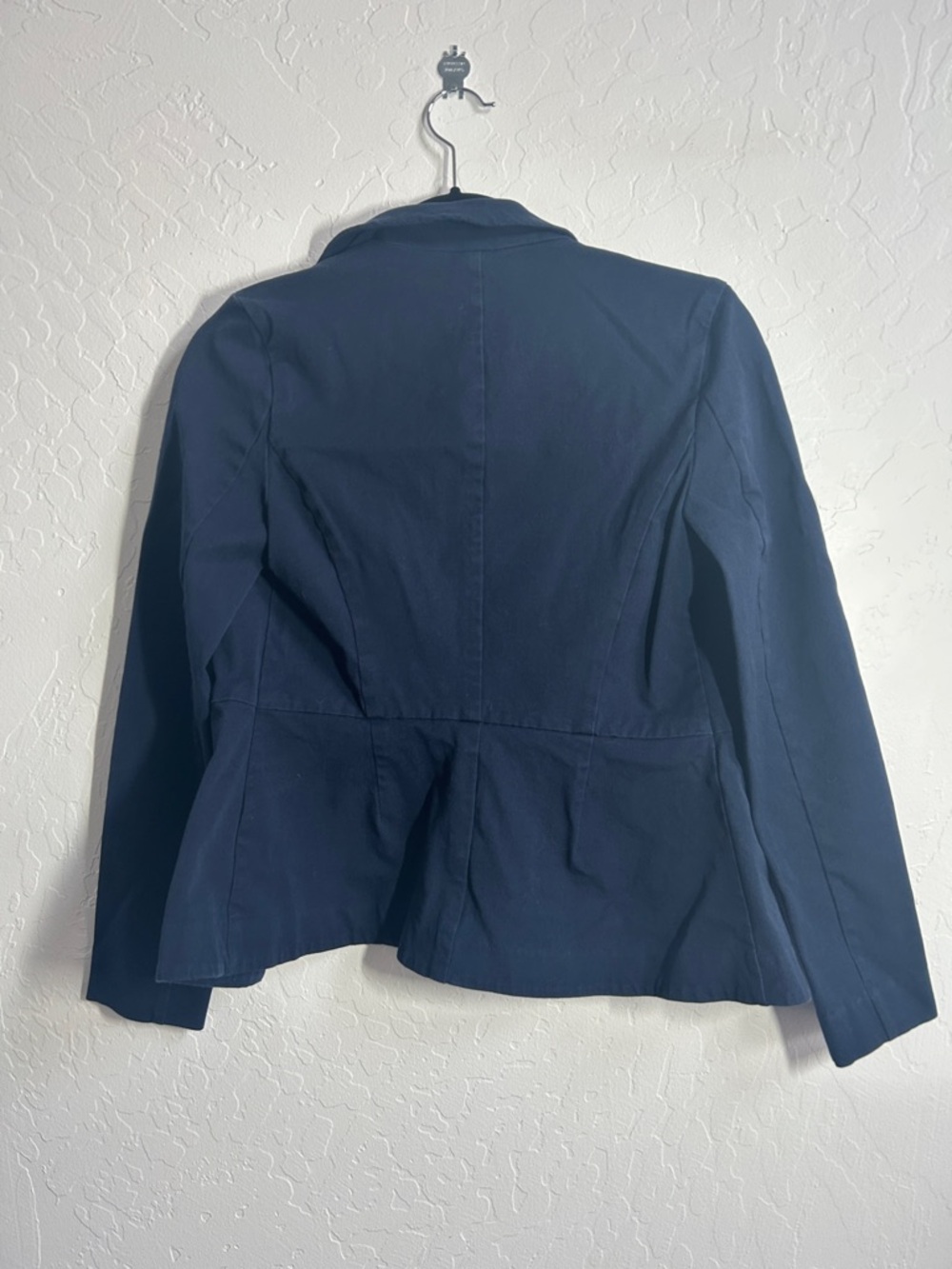 Metaphor Navy Open-Front Blazer - Picture 2 of 2